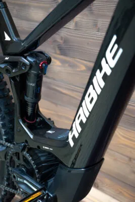 e-bike Haibike AllMtn CF 8 i750Wh 12-G SX Eagle L gloss black white - imagine 10