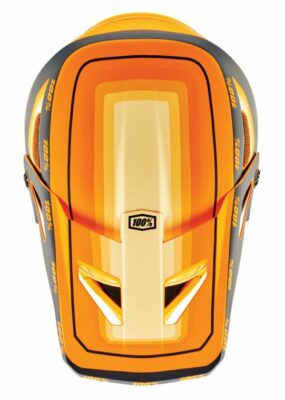 Casca 100Percent Status topenga orange/black S - imagine 4