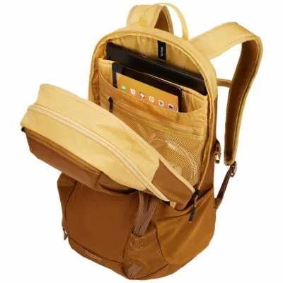 Rucsac Thule Enroute laptop backpack 23 L ochre-golden - imagine 3