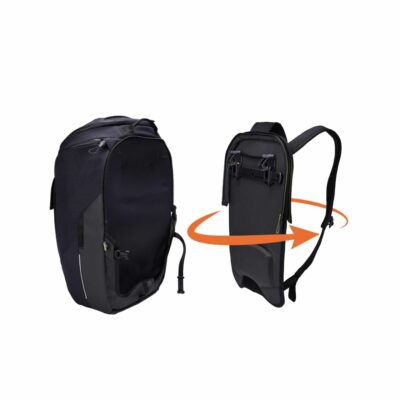 Geanta de bicicleta si rucsac Paramount Hybrid Pannier 26 L black - imagine 2