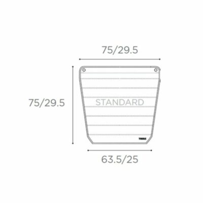 Thule Allax protectie Standard pentru cutie transport caine - imagine 3