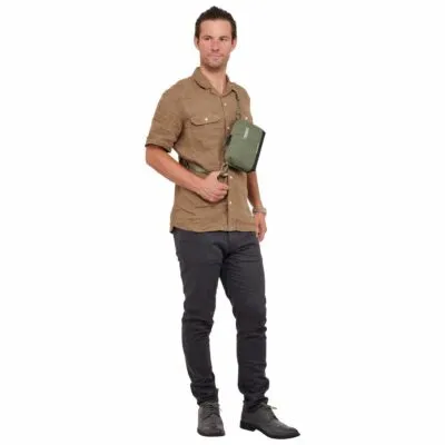 Geanta de umar Thule Paramont Crossbody 2L soft green - imagine 9