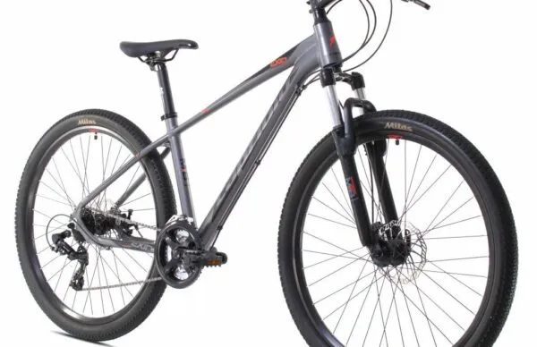 Bicicleta Capriolo Exid 27.5 AL silver-red-mat 16 - imagine 2