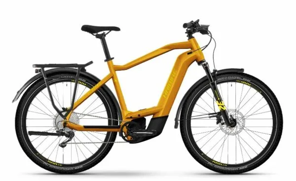 e-bike Haibike TREKKING 8 HIGH 11-G Deore 750Wh lava/yellow - gloss S