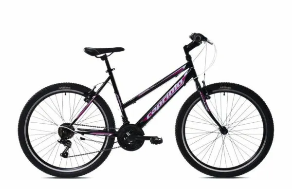 Bicicleta Capriolo Passion L negru pink 17