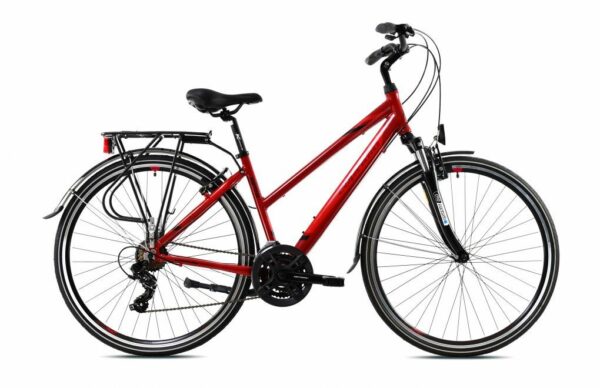 Bicicleta Capriolo Touring Roadster Lady red orange 17