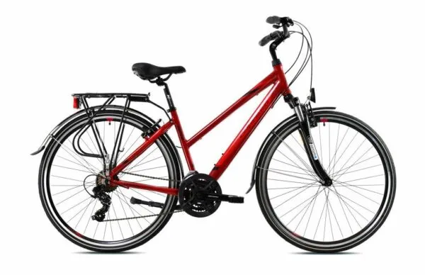 Bicicleta Capriolo Touring Roadster Lady red orange 17