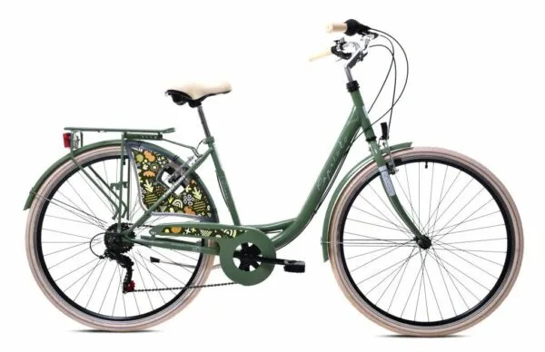 Bicicleta Capriolo Diana City olive green 18