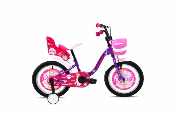 Bicicleta Capriolo Fantasy violet-pink 16