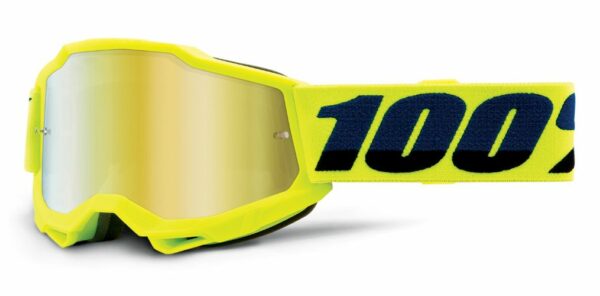 Ochelari 100Percent Accuri Gen2 Youth antifog clear lens fluo yellow