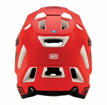 Casca 100Percent Trajecta cargo fluo red L - imagine 5