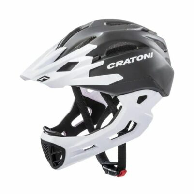 Casca Cratoni MTB Helmet C-Maniac Go Wild But Safe size M/L black white matt