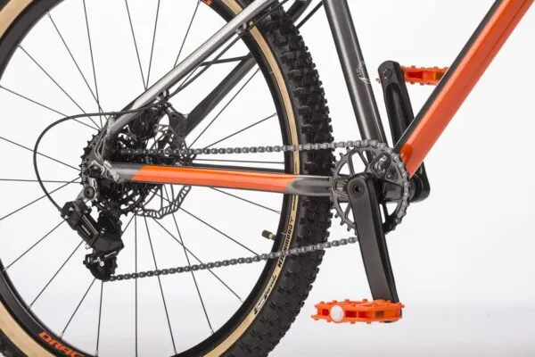 Bicicleta Drag Badger Fun 26 gri portocaliu - imagine 4