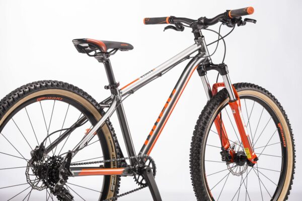 Bicicleta Drag Badger Fun 26 gri portocaliu - imagine 5