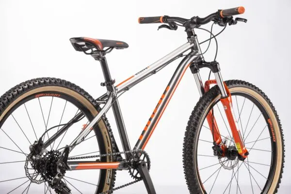Bicicleta Drag Badger Fun 26 gri portocaliu - imagine 5