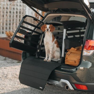 Thule Allax cutie transport caine M negru gri - imagine 7