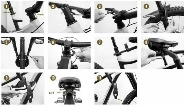 Scaun pentru copii MTB Shotgun Pro - imagine 7