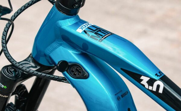 e-bike Haibike XDURO AllMtn 3.0 i625Wh 12-G Eagle BCXP blue/black/grey size L - imagine 6