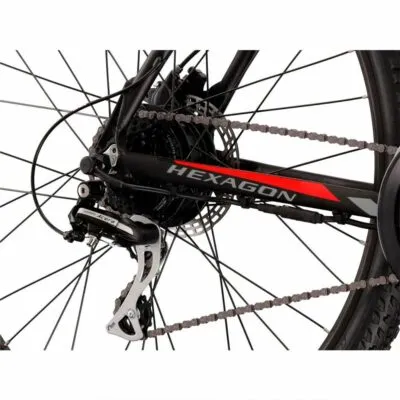e-bike Kross Hexagon Boost 1.0 396 M 29 black matte 2021 - imagine 7