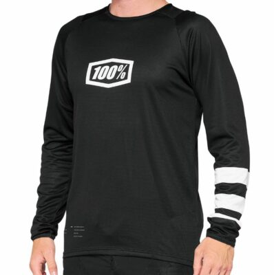 Tricou 100Percent R-Core Youth (SP21) negru/alb M