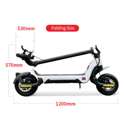 Trotineta electrica DRIVETRON S9plus15 negru electric scooter - imagine 3