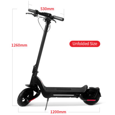 Trotineta electrica DRIVETRON S9plus15 negru electric scooter - imagine 4