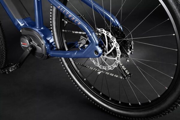 e-bike Haibike Alltrack 4 29 i500Wh 9-G Alivio 2025 L blue leather - imagine 5