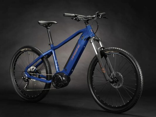 e-bike Haibike Alltrack 4 29 i500Wh 9-G Alivio 2025 L blue leather - imagine 2