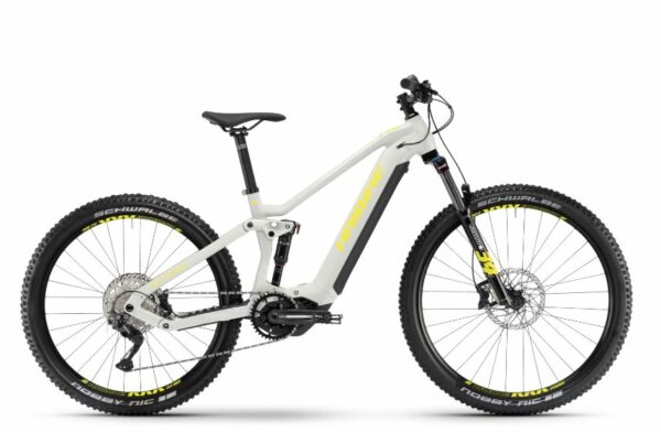 e-bike Haibike AllTrail 3 i720Wh 10-G Deore 2024 L grey neon yellow gloss