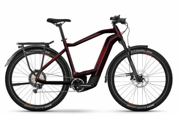 e-bike Haibike Trekking 11 High 12-G GX Eagle i750Wh 2024 S tuscan/neon red gloss glossy