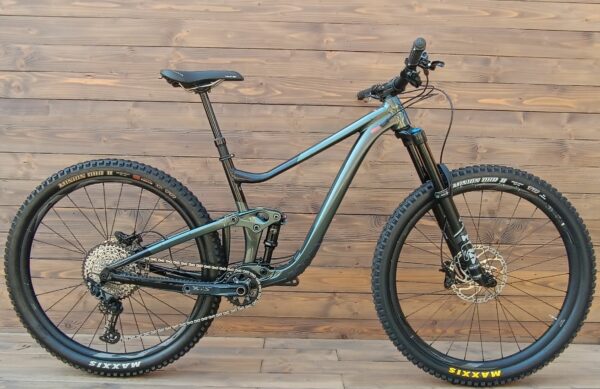 Bicicleta Second Hand Giant Trance X verde negru Fox - marime M - imagine 2