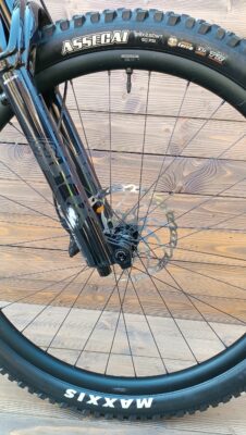 Bicicleta Second Hand Giant Reign gri negru Fox - marime L - imagine 4