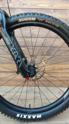 Bicicleta Second Hand Giant Reign verde negru Rock - marime L - imagine 3