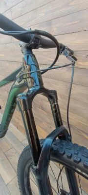 Bicicleta Second Hand Giant Reign verde negru Rock - marime L - imagine 5