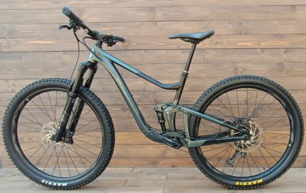 Bicicleta Second Hand Giant Trance X verde negru Fox - marime M