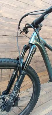Bicicleta Second Hand Giant Trance X verde negru Fox - marime M - imagine 3