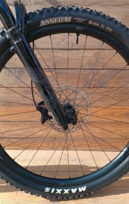 Bicicleta Second Hand Giant Reign gri negru Fox - marime M - imagine 4