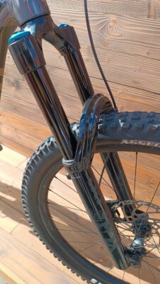 Bicicleta Second Hand Giant Reign gri negru Fox - marime M - imagine 5