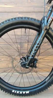 Bicicleta Second Hand Giant Reign verde negru Rock - marime M - imagine 3