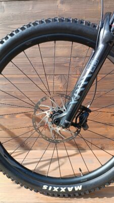 Bicicleta Second Hand Giant Reign verde negru Rock - marime L - imagine 4