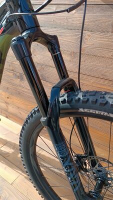 Bicicleta Second Hand Giant Reign verde negru Rock - marime L - imagine 5