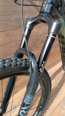 Bicicleta Second Hand Giant Reign verde negru Rock - marime L - imagine 6