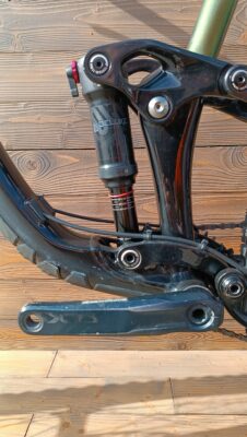 Bicicleta Second Hand Giant Reign verde negru Rock - marime L - imagine 8