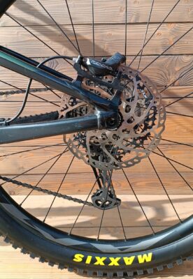Bicicleta Second Hand Giant Reign verde negru Rock - marime L - imagine 10