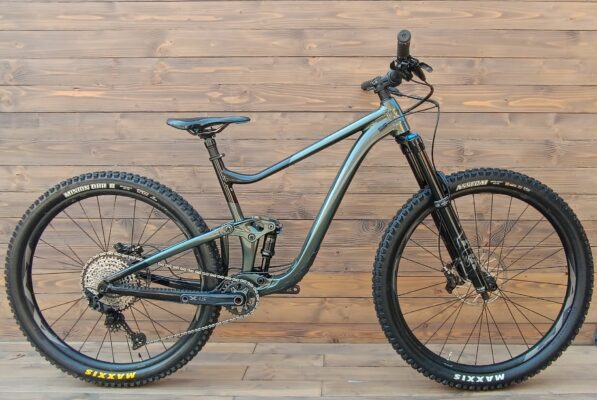 Bicicleta Second Hand Giant Trance X verde negru Fox - marime L - imagine 2