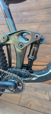 Bicicleta Second Hand Giant Trance X verde negru Fox - marime L - imagine 9