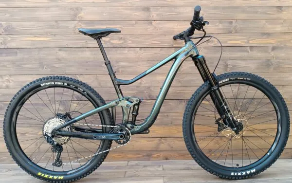 Bicicleta Second Hand Giant Trance X verde negru Fox - marime M - imagine 2