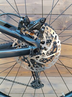 Bicicleta Second Hand Giant Trance X verde negru Fox - marime M - imagine 6