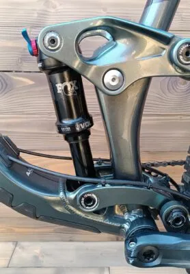 Bicicleta Second Hand Giant Trance X verde negru Fox - marime M - imagine 8