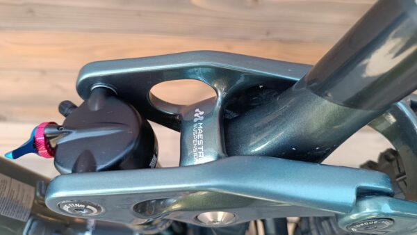Bicicleta Second Hand Giant Trance X verde negru Fox - marime M - imagine 10